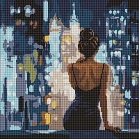 Алмазная мозаика "Конец вечеринки" AMO8286, 40х40 см