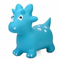 Детская игрушка-прыгун "Динозавр" MS 4846(Turquoise) резина, до 20 кг