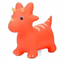 Детская игрушка-прыгун "Динозавр" MS 4846(Orange) резина, до 20 кг