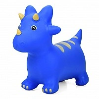 Детская игрушка-прыгун "Динозавр" MS 4846(Blue) резина, до 20 кг