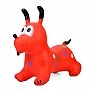 Children's jumping toy "Doggy" MS 4161(Red) rubber, up to 20 kg