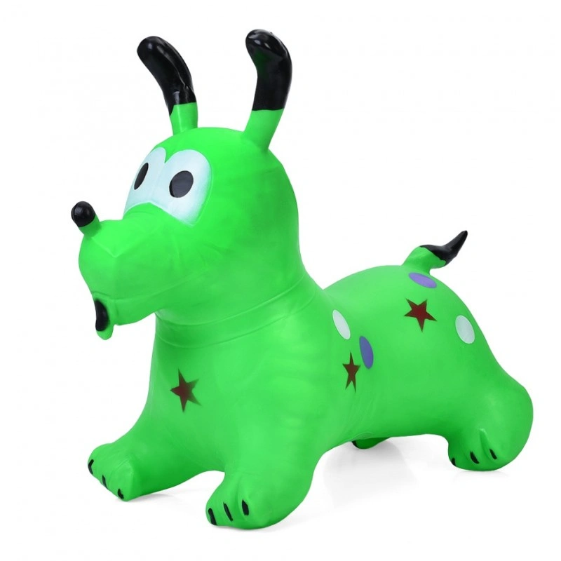 Дитяча іграшка для стрибків «Doggy» MS 4161(зелена) гума, до 20 кг