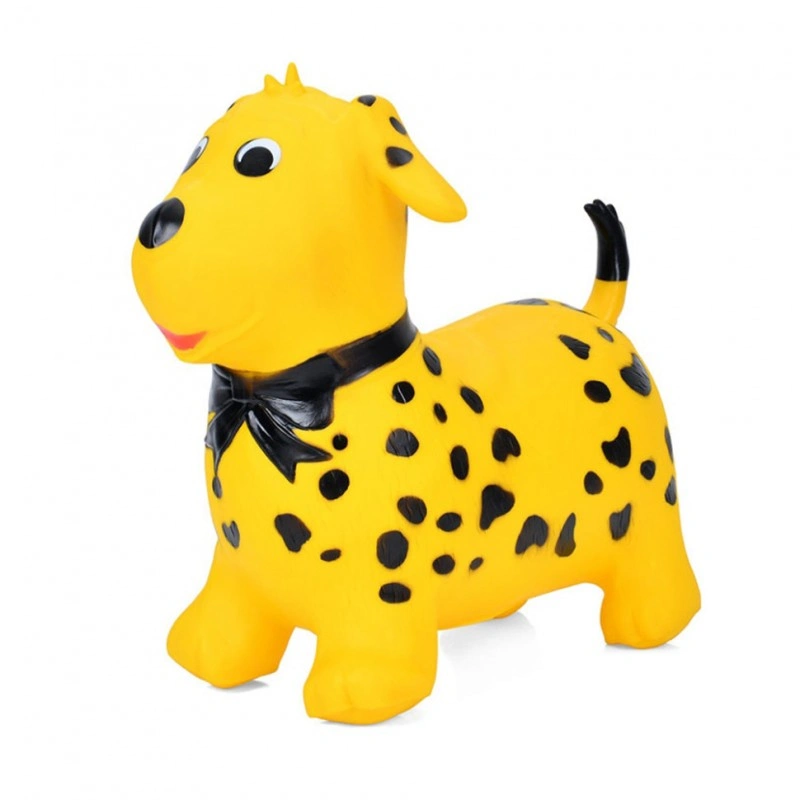 Дитяча іграшка-стрибун "Цуценятко" MS 4160(Yellow) гума, до 20 кг