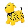 Children's jumping toy "Puppy" MS 4160(Yellow) rubber, up to 20 kg