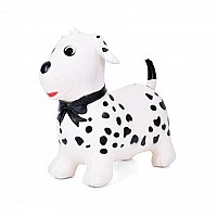 Children's jumping toy "Puppy" MS 4160(White) rubber, up to 20 kg