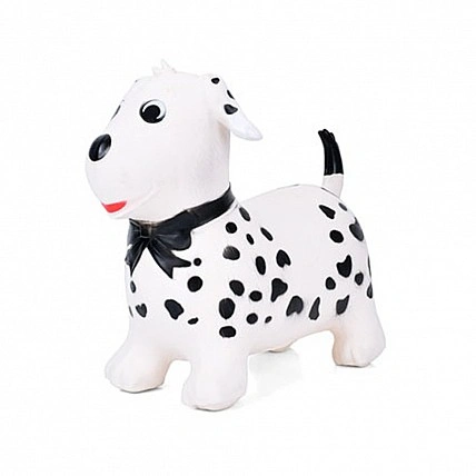 Дитяча іграшка-стрибун "Цуценятко" MS 4160(White) гума, до 20 кг