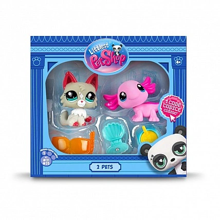 Littlest Pet Shop Amazing Maidens Playset 00527 Аксесуари та 2 фігурки