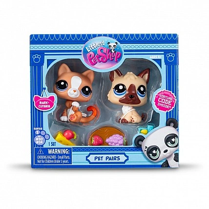 Littlest Pet Shop 00506 Спеціальний набір ігор Аксесуари та 2 фігурки