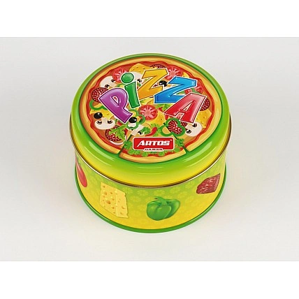 Настільна гра «Піца» 1045, 70 круглих карт