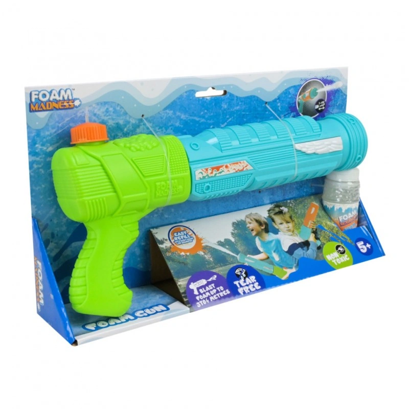 Водний пістолет Foam Gun F9106 (Green) стріляє піною, дальність 3-4 метри