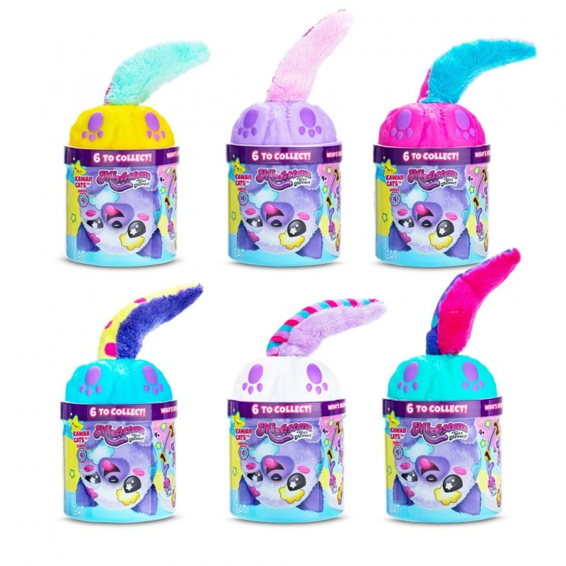 М'яка іграшка Кіт у банці MINI W4 MISFITTENS 03948(W4) у асортименті