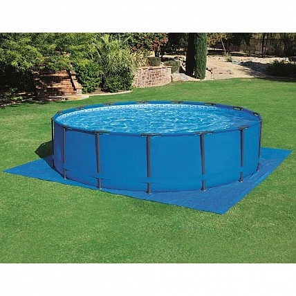 Постільна білизна 28048 для басейнів 244/305/366/457см, розмір 472-472см