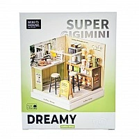 Constructor-roombox Coffee shop Mini House 8034-MH of the "Interior Mini" series