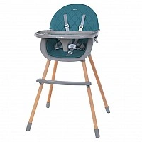 Стульчик для кормления LUMI ME 1111 Teal экокожа