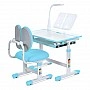 Student desk M 6136-4 with book stand and lamp