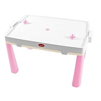 Children's air hockey table with overlay 04580/12