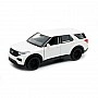 Children's play car model Ford Explorer 2023 TechnoDrive 250392-2 pearlescent white