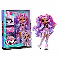 Children's play doll from the "OMG S8 - Roller Ace" series, LOL Surprise! 510383, with accessories