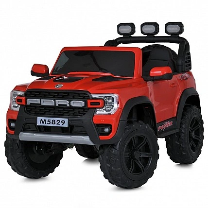 Дитячий електромобіль Jeep M 5829EBLR-3 вагою до 35 кг