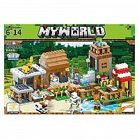 Constructor for children Minecraft My World 600D plastic, 778 parts