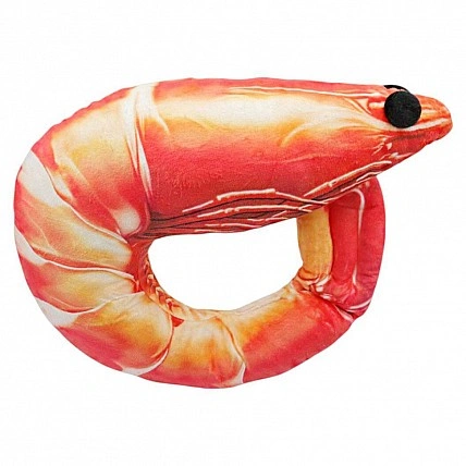 Дитяча м'яка іграшка "Креветка" SHRI розмір 35 см