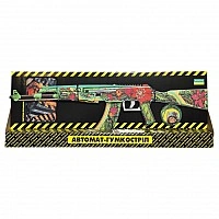 Rubber Band Gun "AK LOTOS" AKLO-B with Gloves