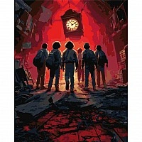 Painting by the numbers "Stranger Things" LW194-01, 40x50 cm