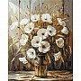 Painting by numbers "Bouquet of poppies" LW30491 with metallic colors 40x50 cm