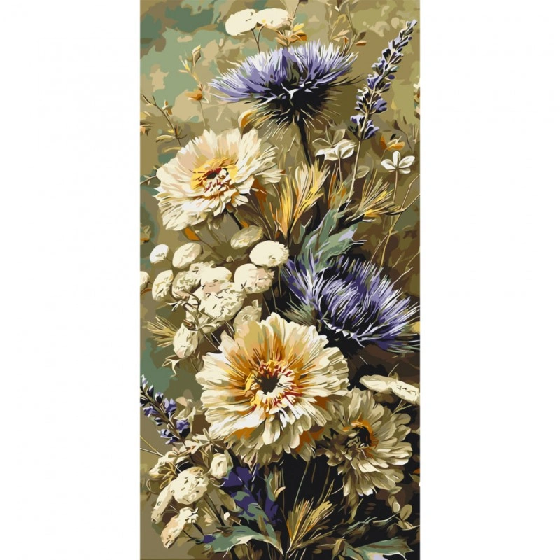 Малюнок за номерами «Польовий букет» LW5195, 40x80 см