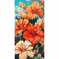 Картина по номерам "Гибискус" 13073-AC