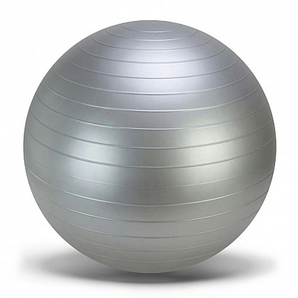 Фітнес-м'яч B8512 (Silver) діаметром 85 см, 1200 грамів, у пакеті