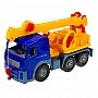 Toy Car Crane 0572 with Retractable Boom Blue