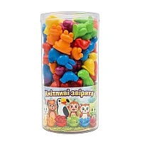 "Crazy Little Animals" developmental kit 3-005 in a tube, 56 pieces