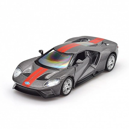 Children's car model "FORD GT 2019" TechnoDrive 250338U, gray, 1:32