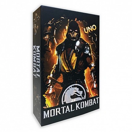 Board game "Mortal Kombat UNO" PLR-0022 in Ukrainian
