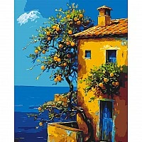Painting by numbers "Italian Summer Landscape" LW3441, 40x50 cm