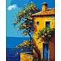 Painting by numbers "Italian Summer Landscape" LW3441, 40x50 cm