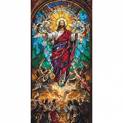 Малюнок за номерами «Jesus» LW5111, 40x80 см
