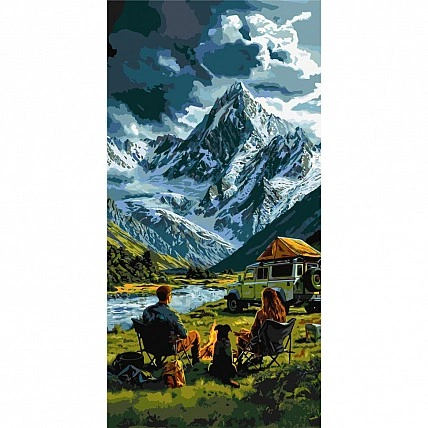 Малюнок за номерами «Dream Trip» LW5174, 40x80 см