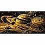 Painting by numbers "Radiance of the Planets" LW5188 with metallic paints 40x80 cm