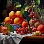 Diamond mosaic "Juicy fruits" FZ3030-06, 30x30 cm
