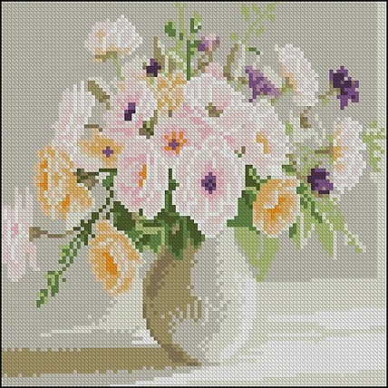 Алмазна мозаїка «Світловий букет» YZ3030-04, 30x30 см