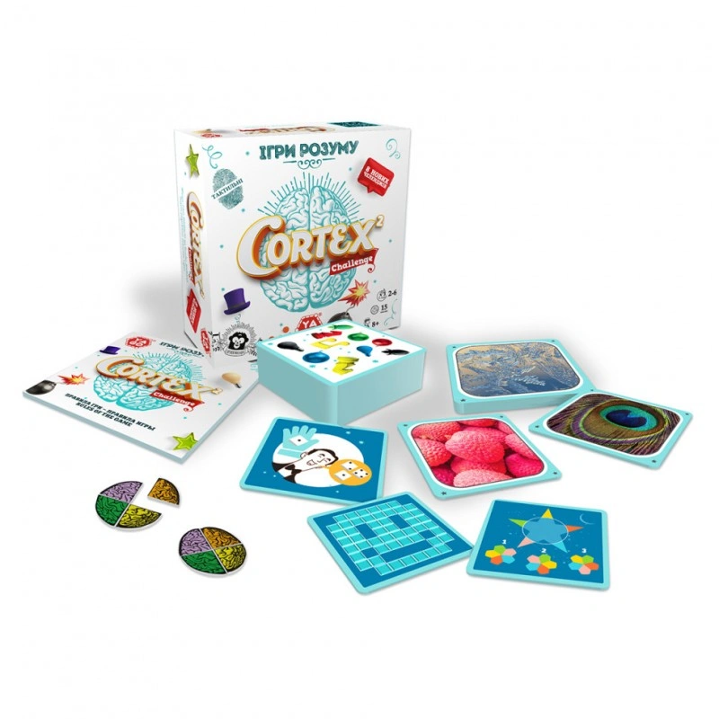 Cortex 2 Challenge YaGo карткова гра 101012918, 90 карт, 24 фішки Cortex 2 Challenge YaGo карткова гра 101012918, 90 карт, 24 фішки