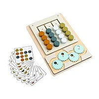 Children's developmental puzzle toy MD 0836-3 wood, 26x18 cm