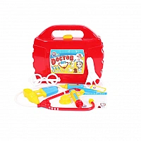 Game set "Little Doctor" TechnoK 4012TXK in a suitcase