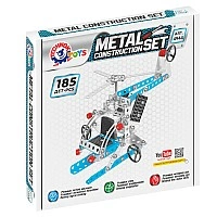 Children's Metal Constructor "Helicopter" TechnoK 4944TXK, 185 parts