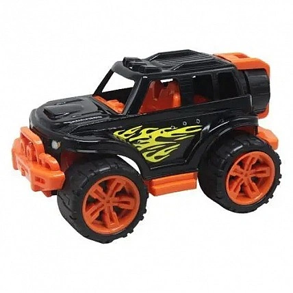 Children's car "Pozashlyakhovik Monster Car" TechnoK 4623TXK black-orange