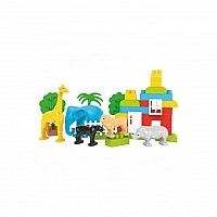 Playset Constructor "Wild Animals of Africa" 0334TXK 40 pieces
