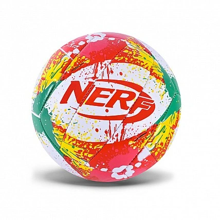 М'яч волейбольний Nerf VB25621(Red) полімерні матеріали, діаметр 21 см