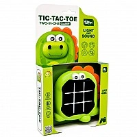 Kids Game "Tap Fast: Dinosaur" Tic-Tac-Toe G66-5 with Light and Sound